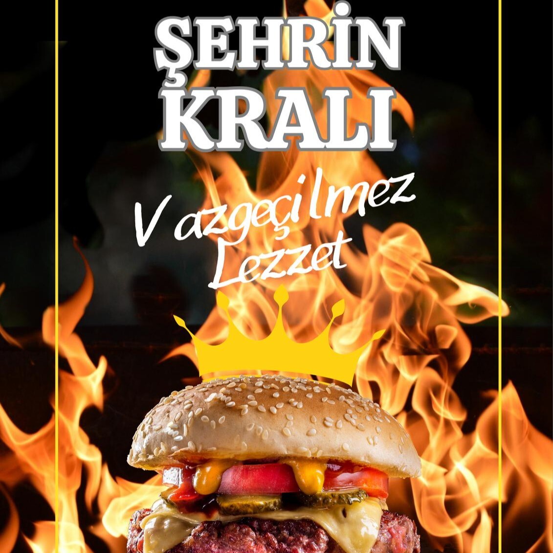 Tekli Hamburger Menü