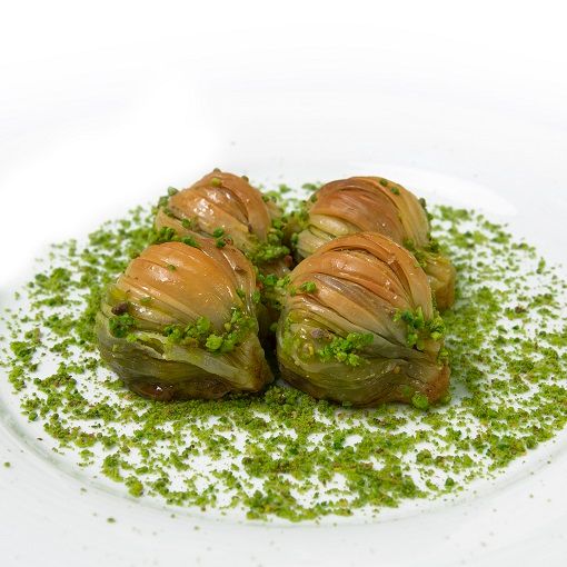Fıstıklı Midye Baklava (1 kg.)