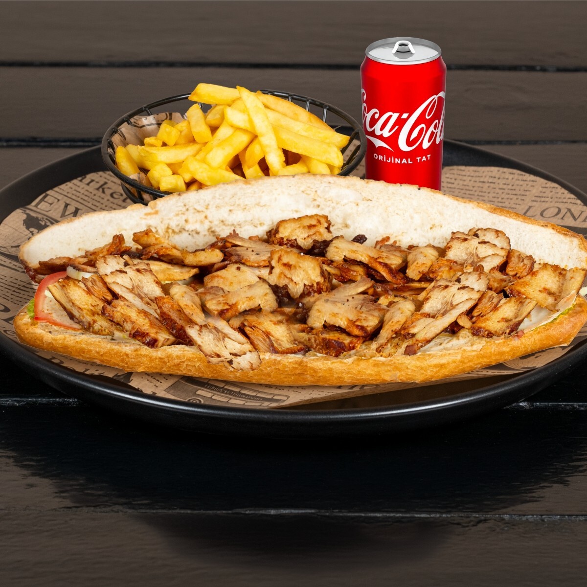 Tavuk Döner Menü 2