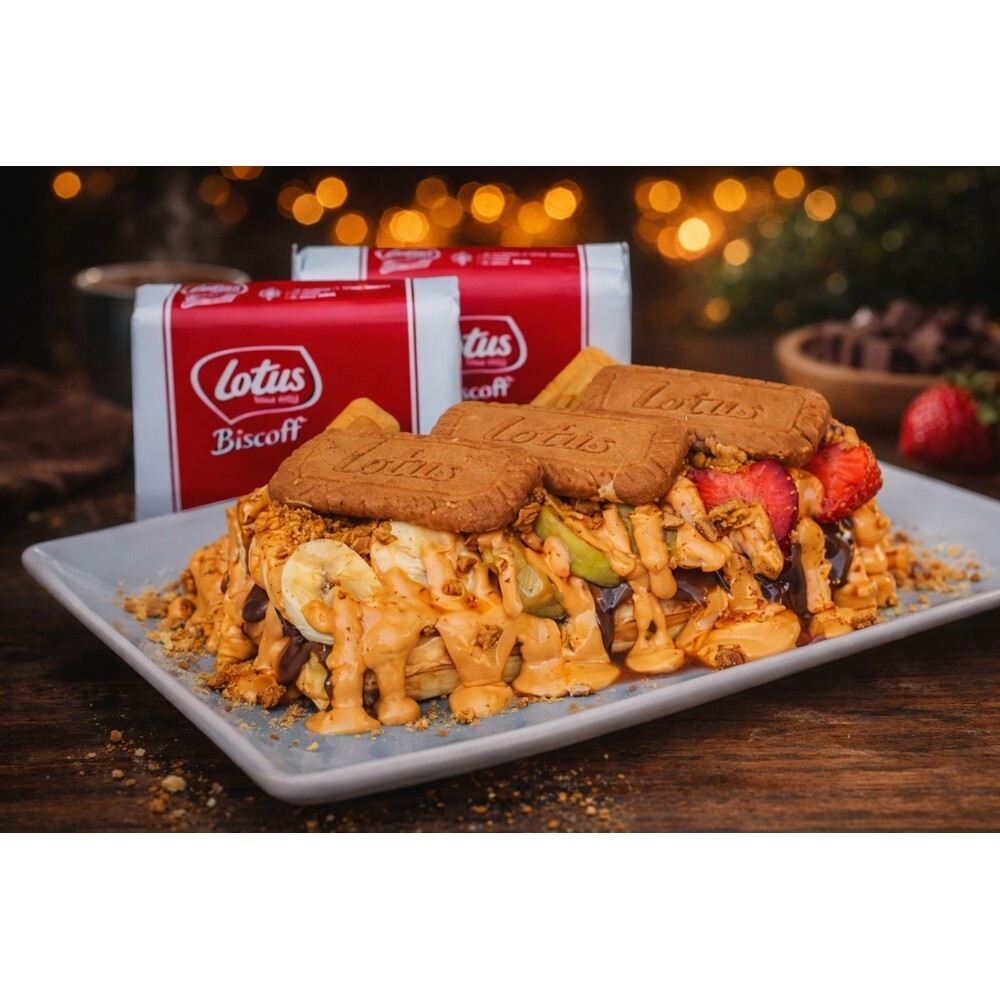 Lotus Biscoff Waffle