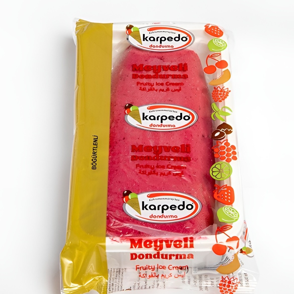 Çilekli Dondurma (500gr)