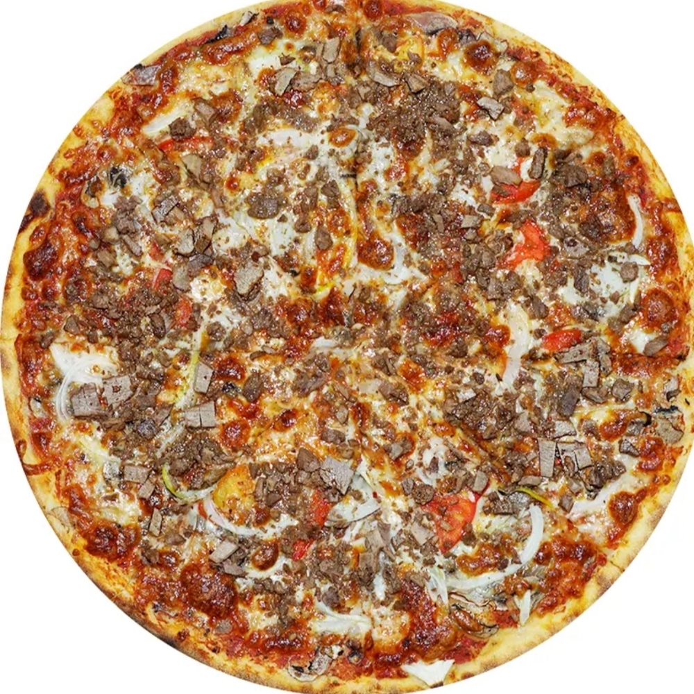 Kavurmalı Pizza (Büyük)