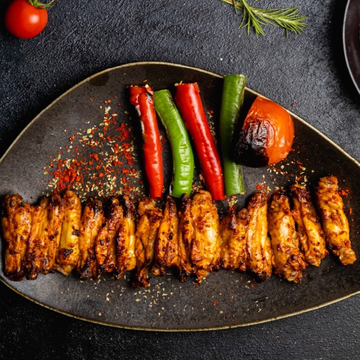Terbiyeli Tavuk Kanat (Acılı)