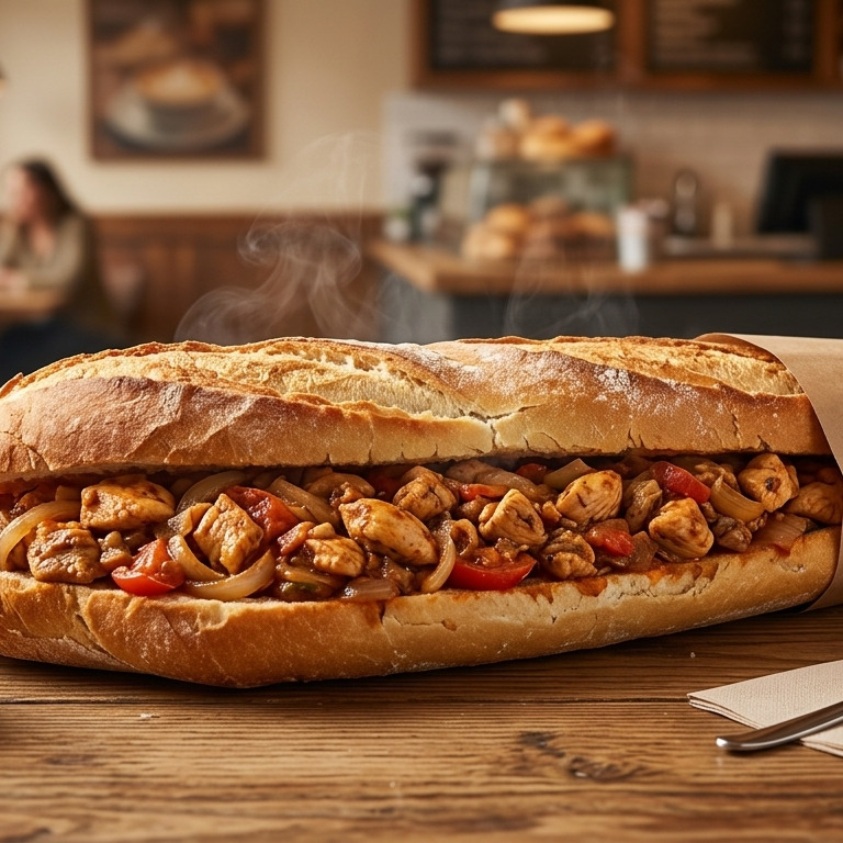 Tam Ekmek Arası Tavuk Sac Sote (200 gr.)