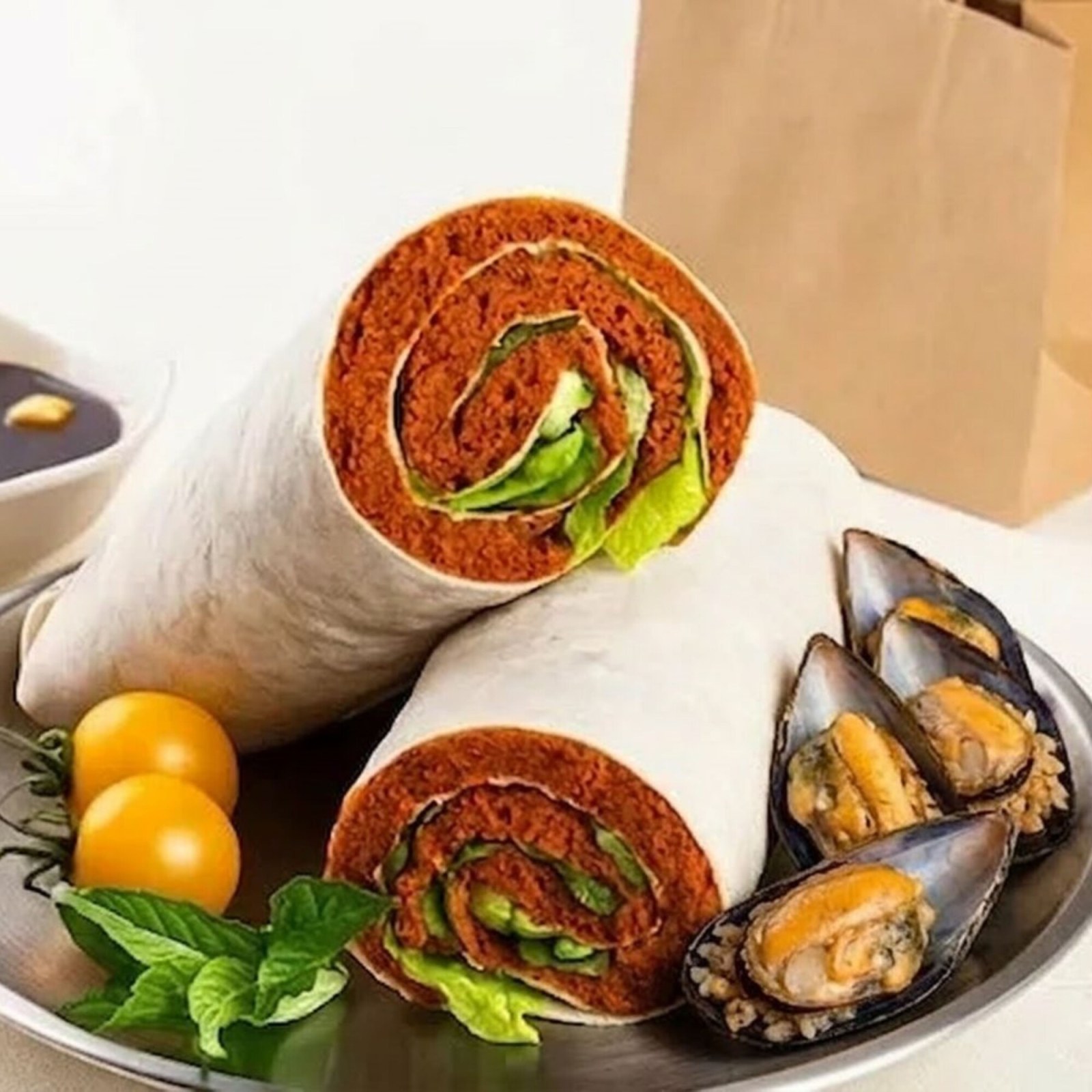 2'li Kıyı Midye Çiğ Köfte Menüsü