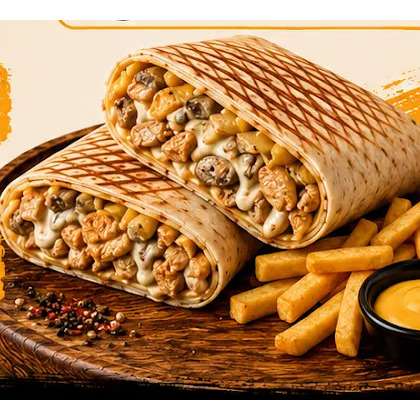 Kremalı Mantar Tacos