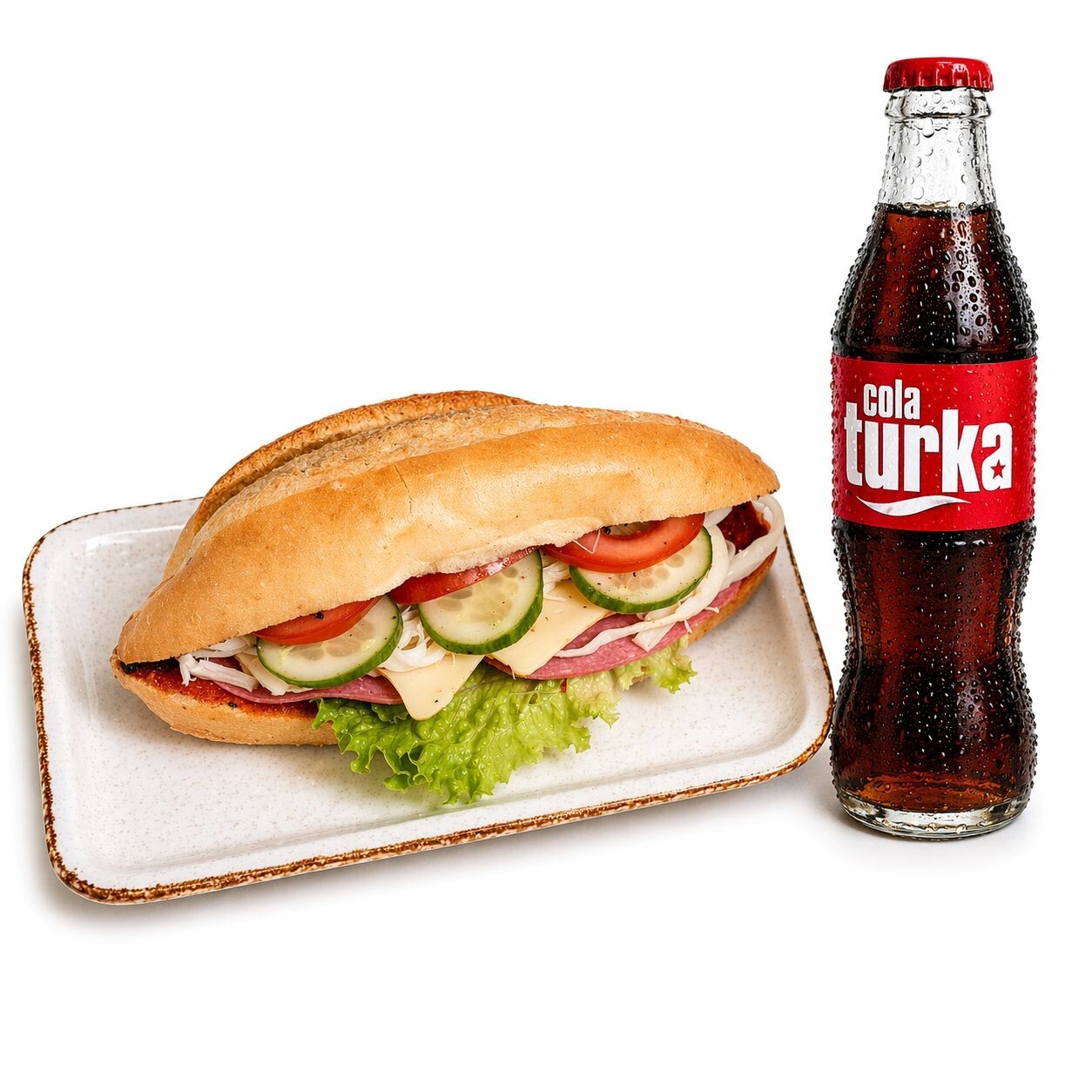 Standart Sandviç + Cola Turka