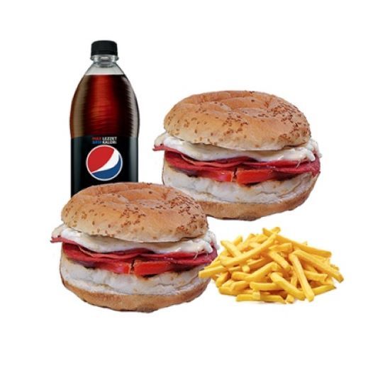 2'Li İso Karşıyaka Burger Menü