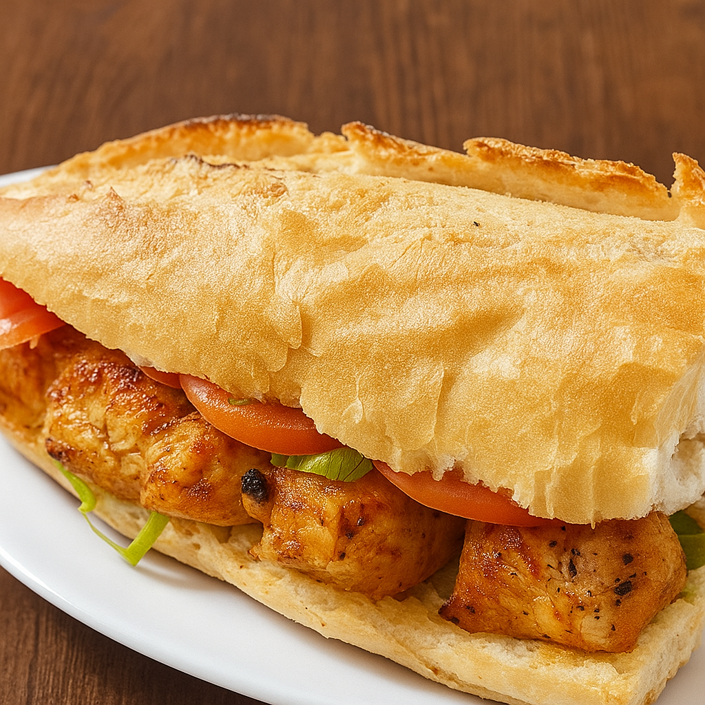 Ekmek Arası Tavuk Sote