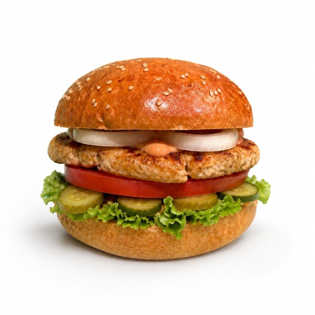 Classic Chicken Burger Menü