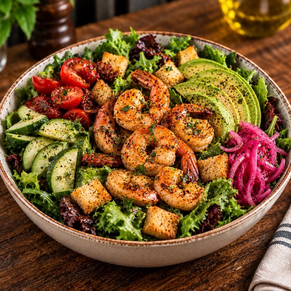Karides Avokado Salata