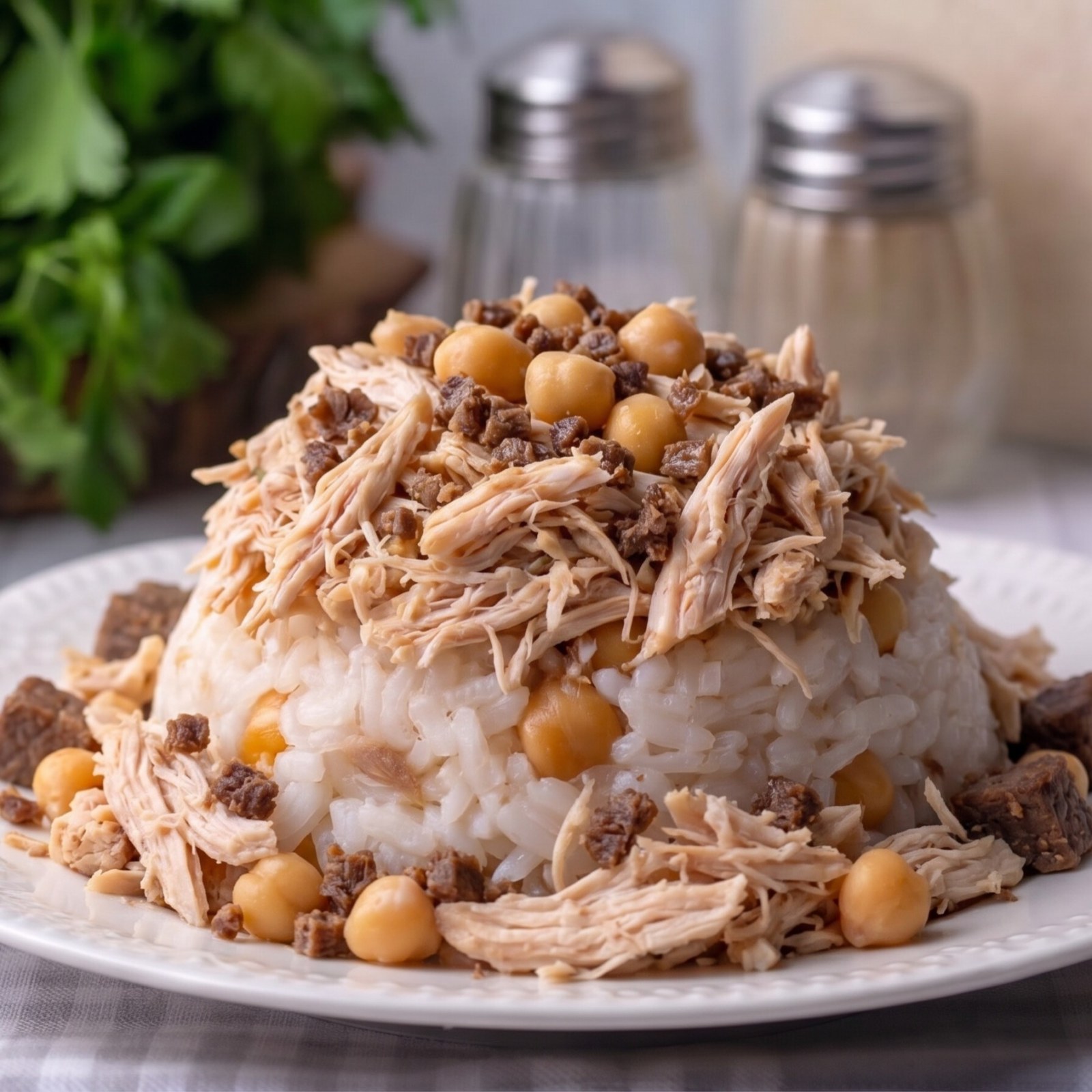 Tavuklu Kavurmalı Pilav 1,5 Porsiyon