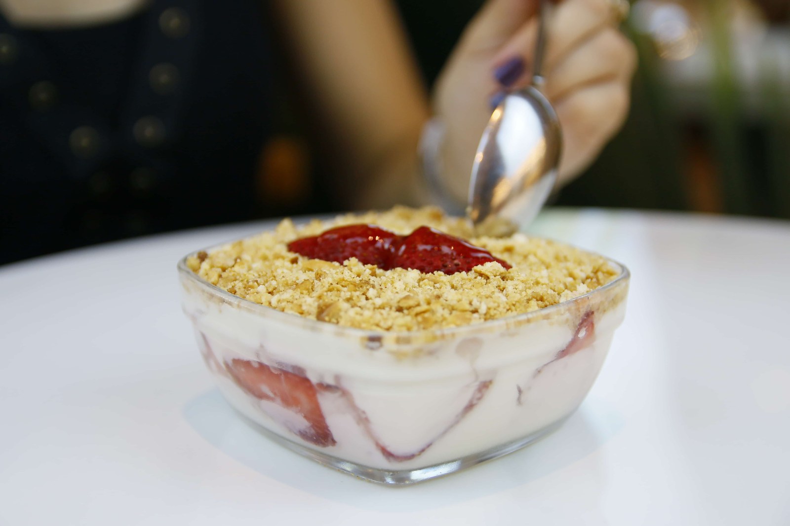 Çilekli Puding