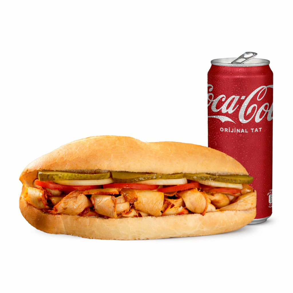 Avantajlı Coca Cola Tavuk Döner Menü
