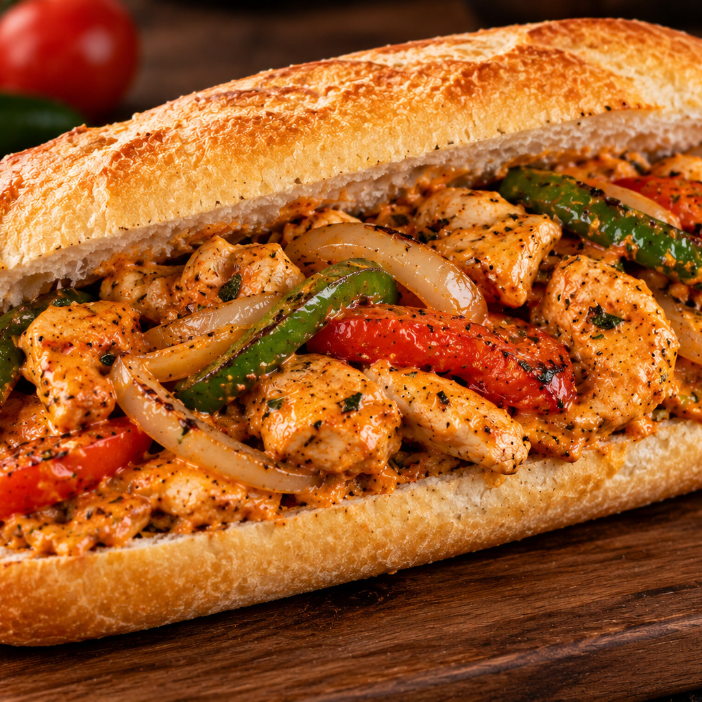 Ekmek Arası Tıkala Masala Soslu Tavuk sote