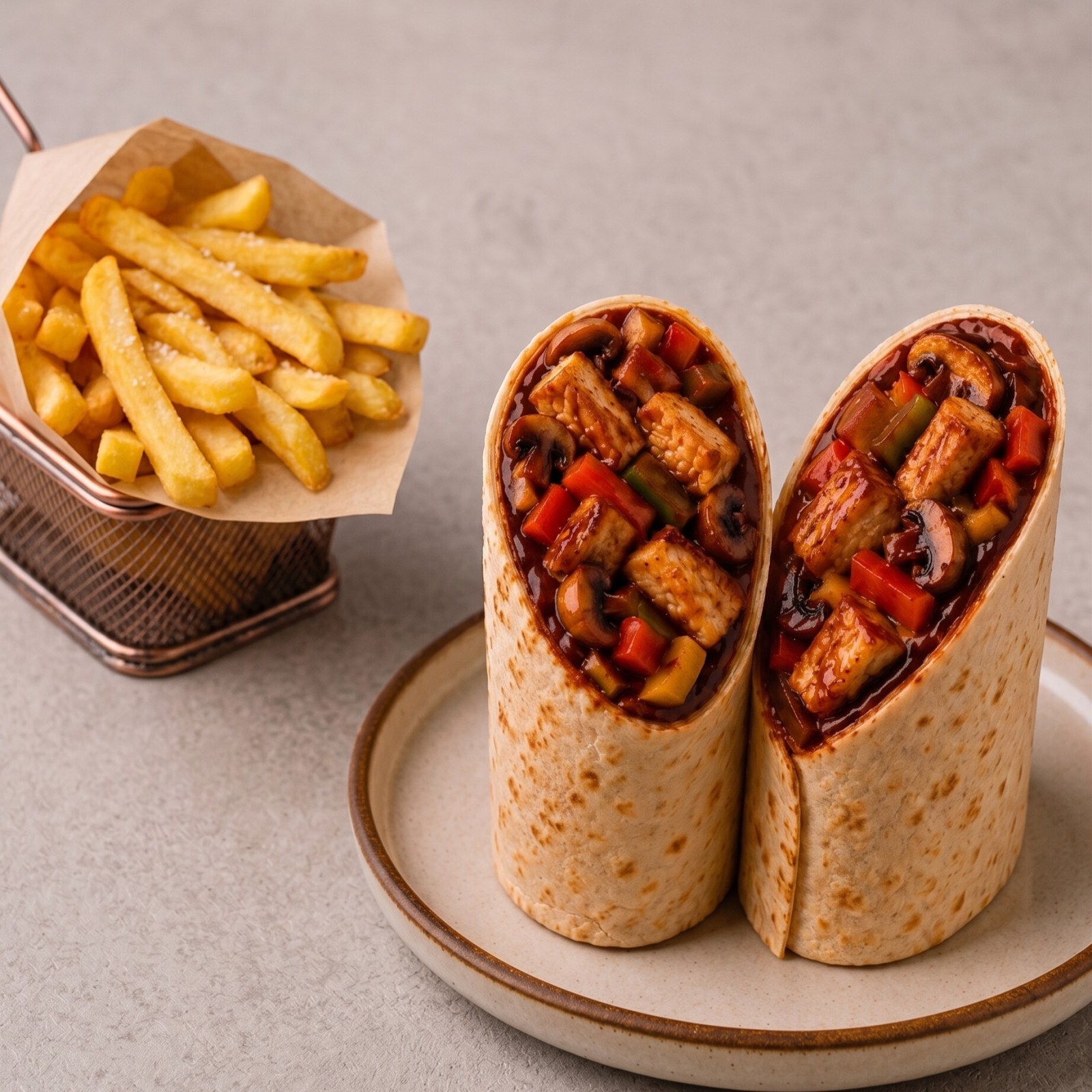 Rio Barbekü Soslu Tavuk Wrap