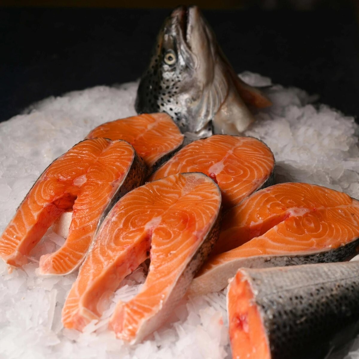 Norveç Somon (1 kg.) (Pişirilmemiş)
