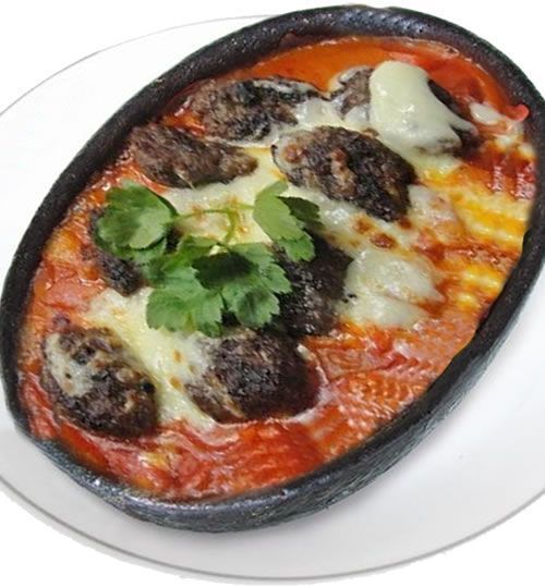 Kiremitte Köfte Kaşarlı