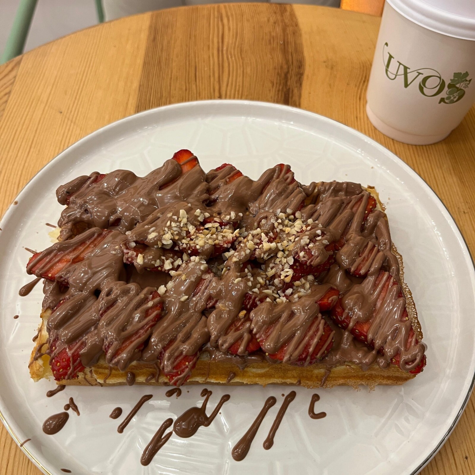 Just Strawberry Waffle