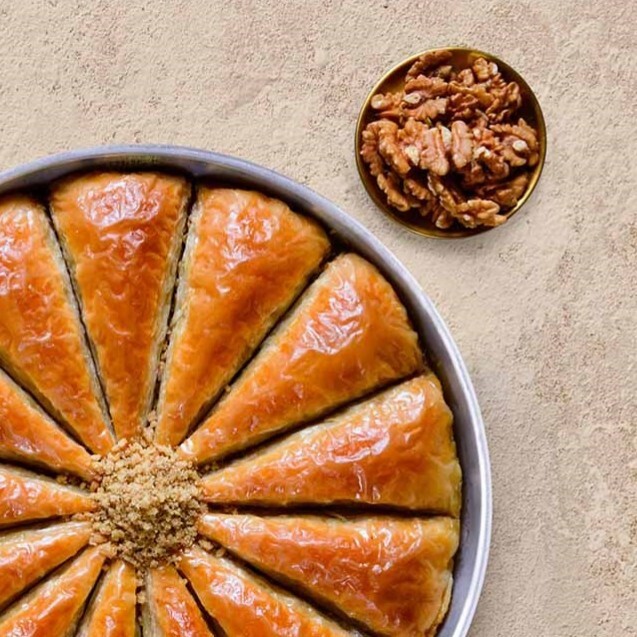Cevizli Havuç Dilim Baklava (500 Gr)
