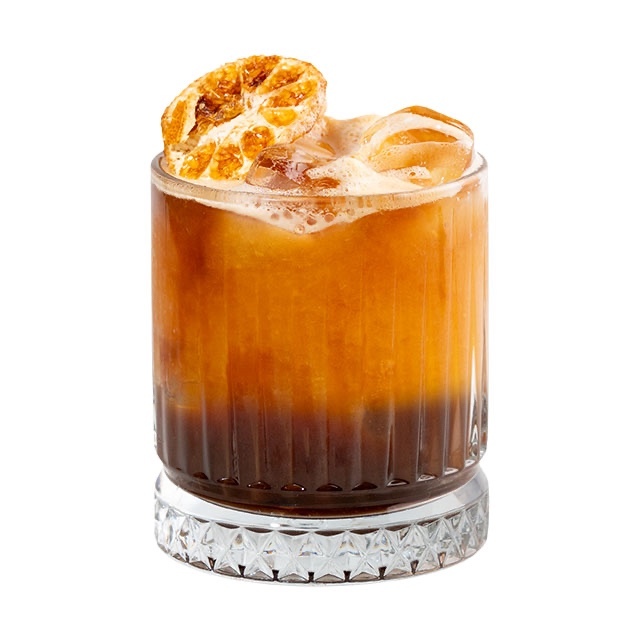 Ice Orange Sunrise