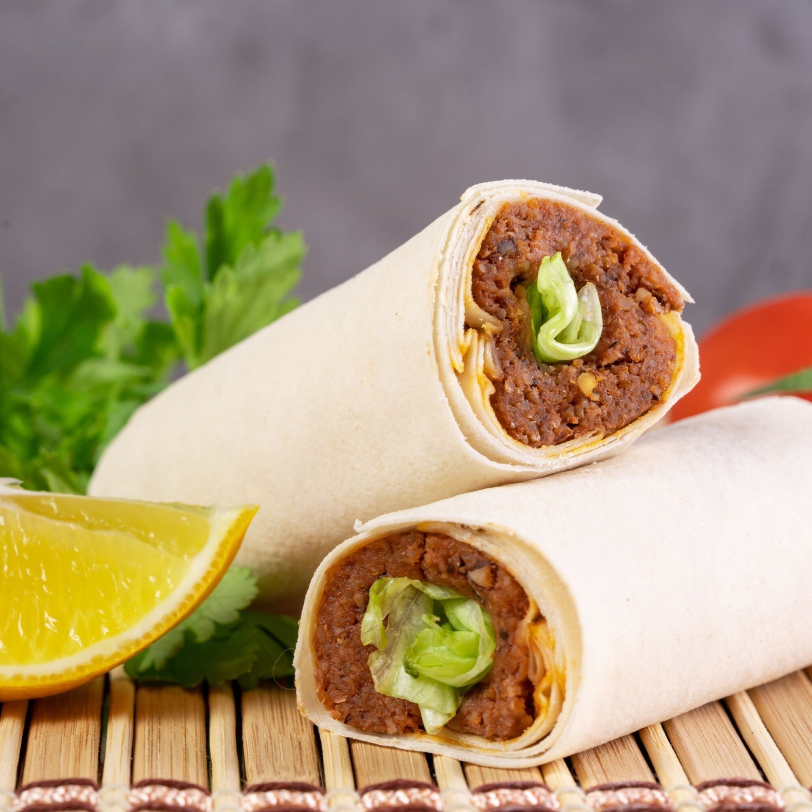 Jumbo Çiğ Köfte Dürüm