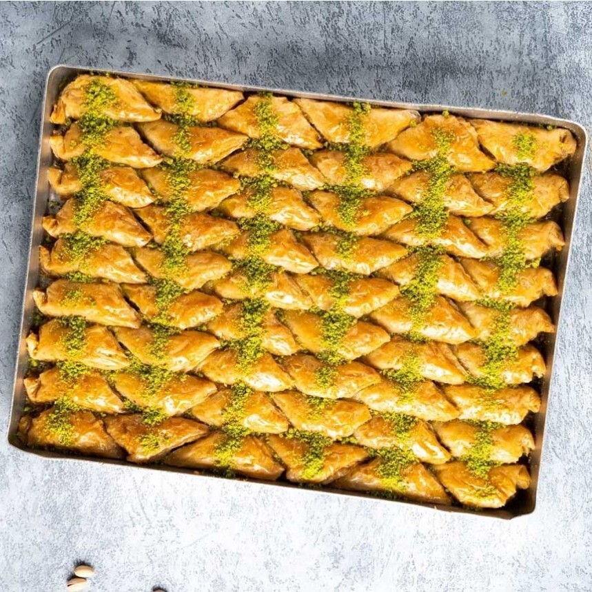 Fıstıklı Şöbiyet Baklava (250 gr)-(Tahmini 3-5 Adet)