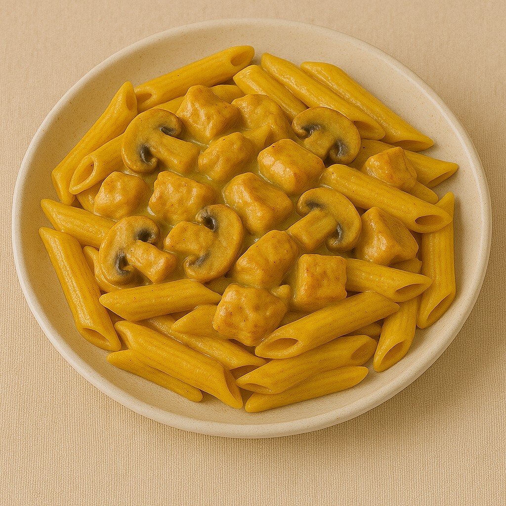 Körili Penne Alfredo