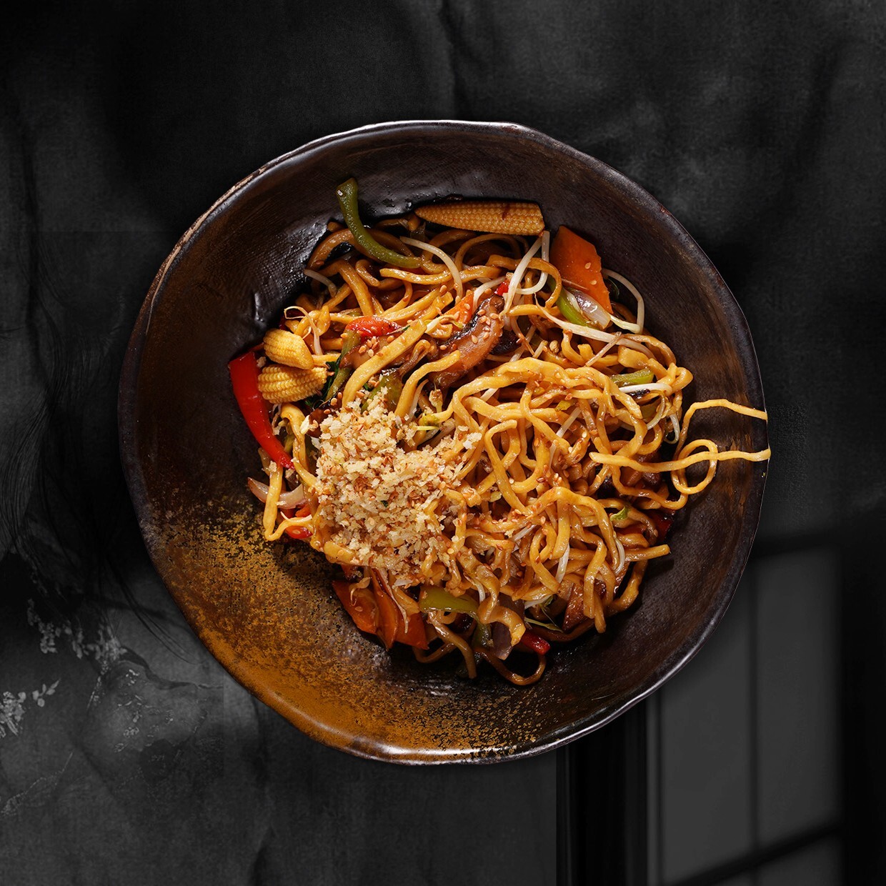 Tavuklu Teriyaki Soslu Soba