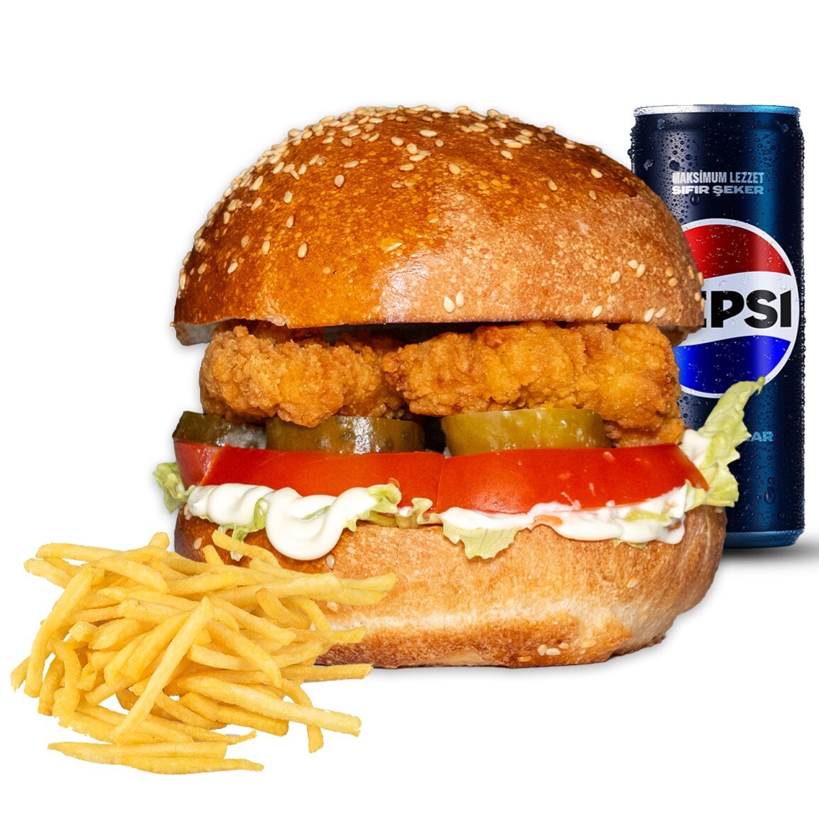 İso Tenders Burger Menü