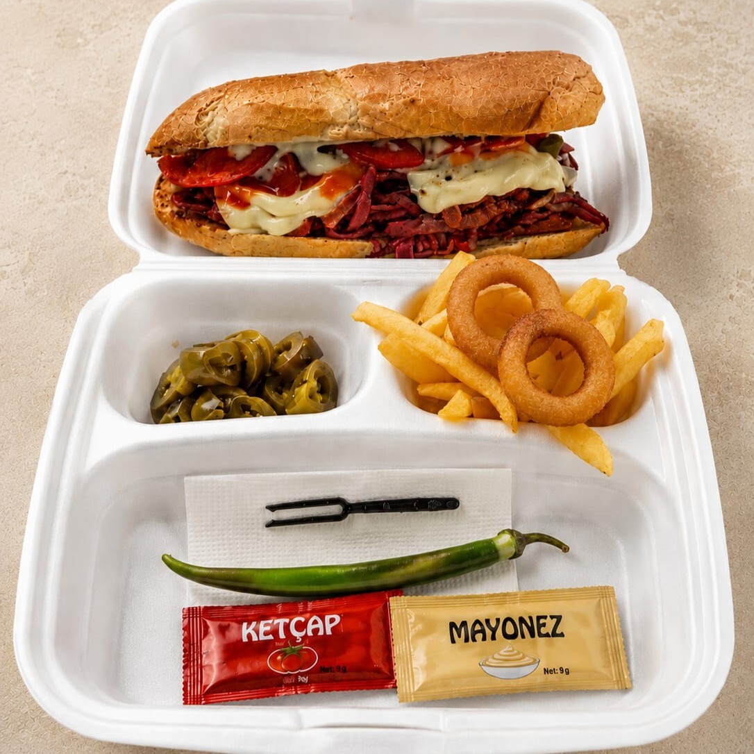 3/4 Ekmek Arası Kumru Tost