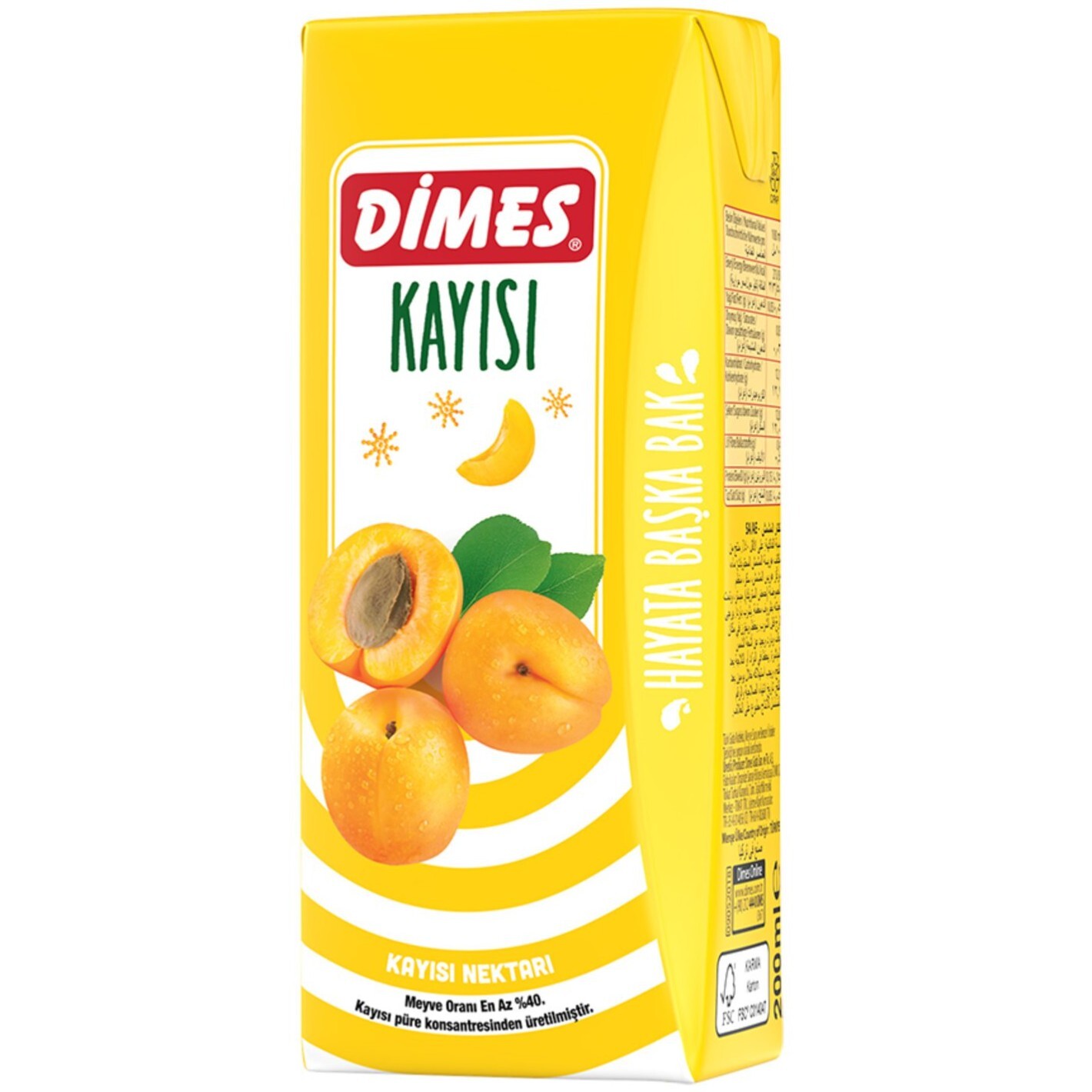 DİMES KAYISI MEYVE SUYU