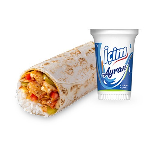 Burrito Tavuk Döner Menü
