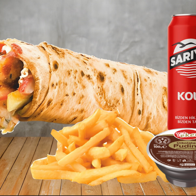 Hatay Usulü Tavuk Döner Menü