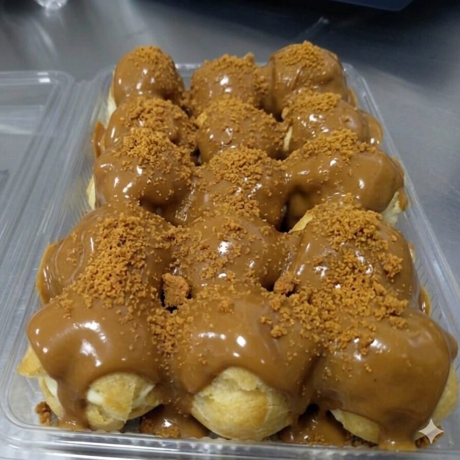 Karamel Bisküvi Soslu A'lâ Profiterol (1 Kg)
