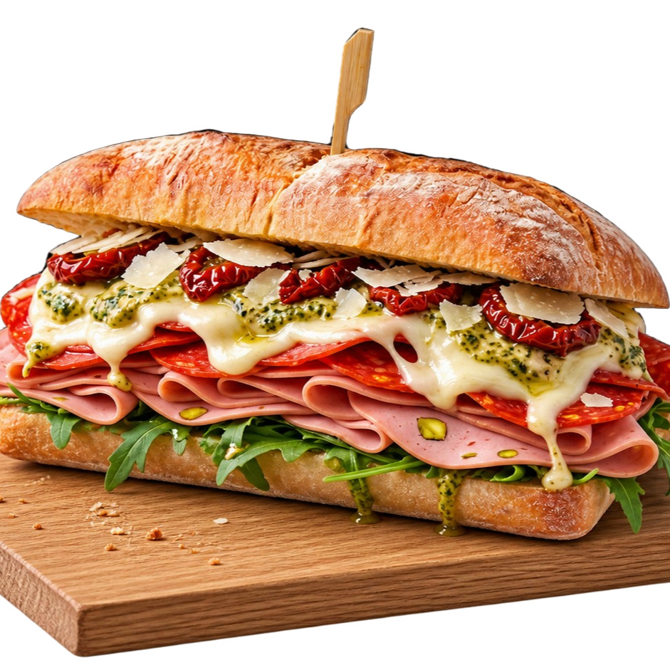 İtalyan Karışık Ciabatta Sandviç