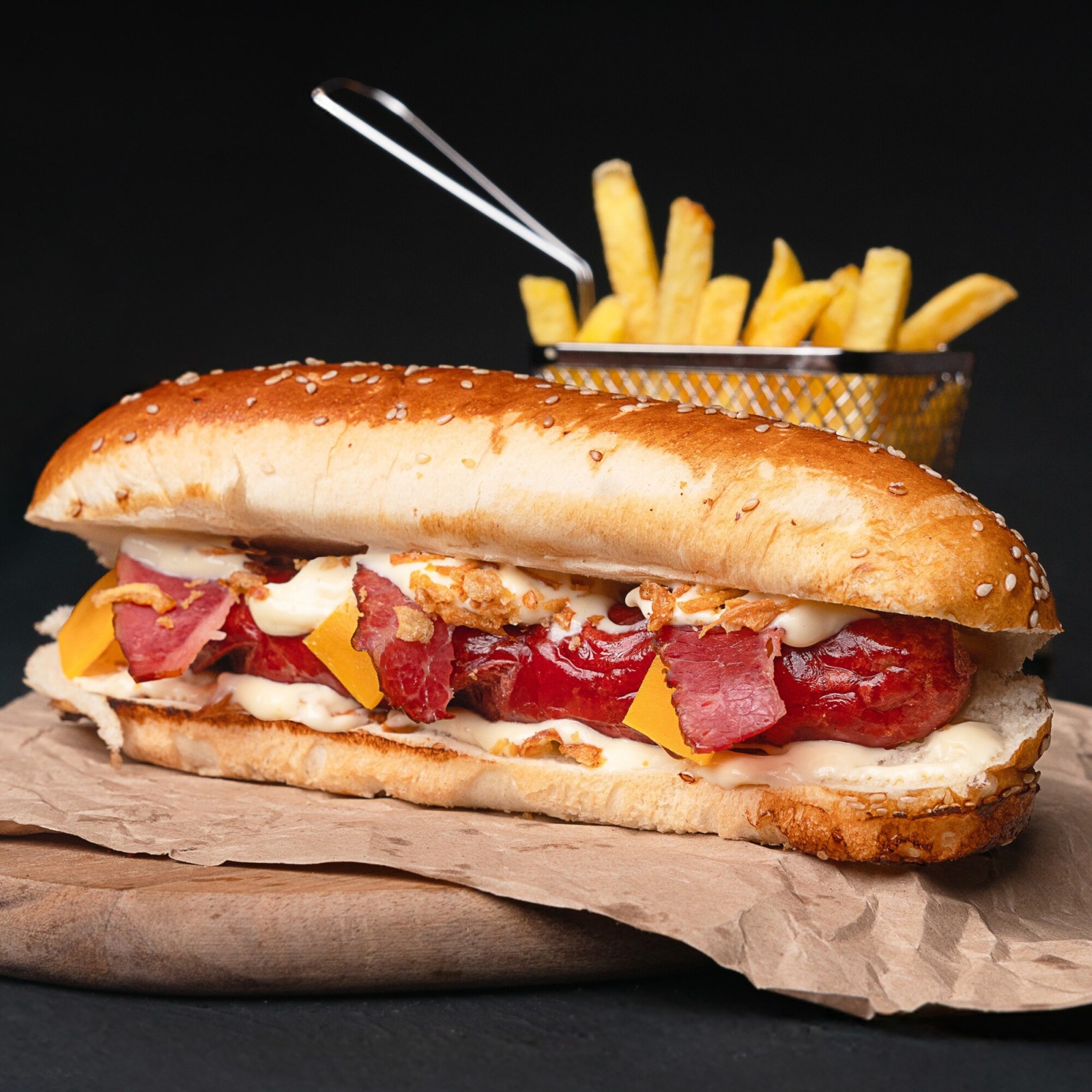 Truffle Gourmet Hot Dog