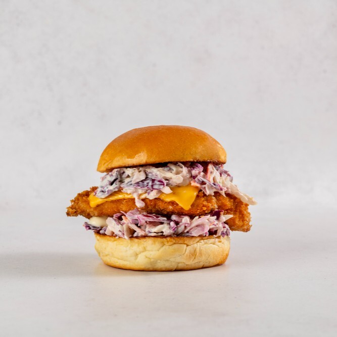Coleslaw Fried Chicken
