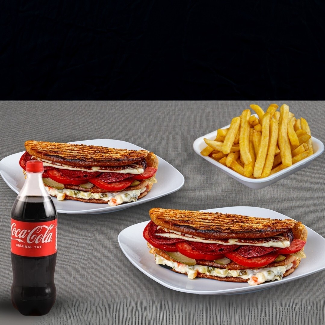 2'li Ayvalık Tost Menü