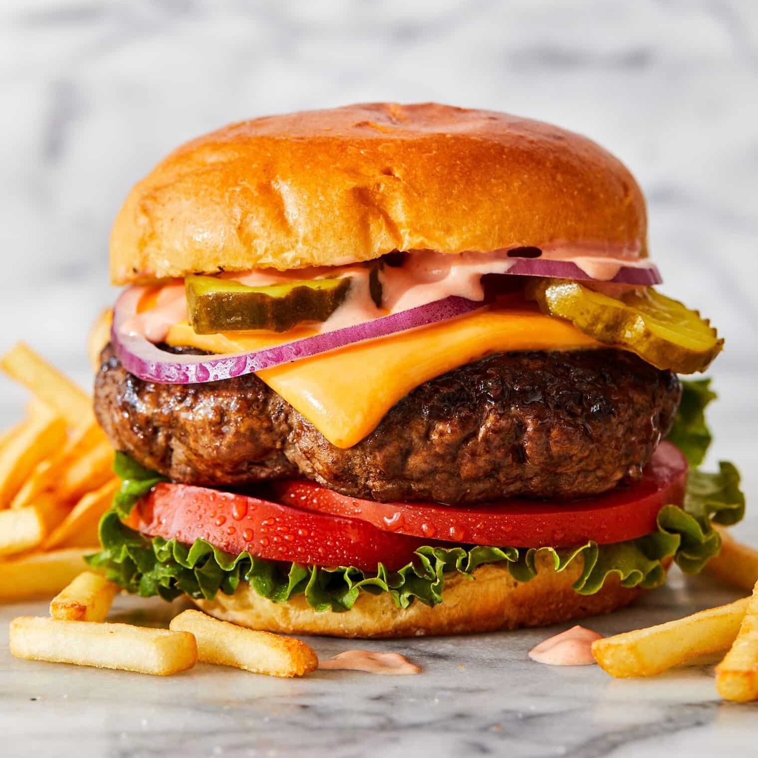Extra Boy Burger Menü