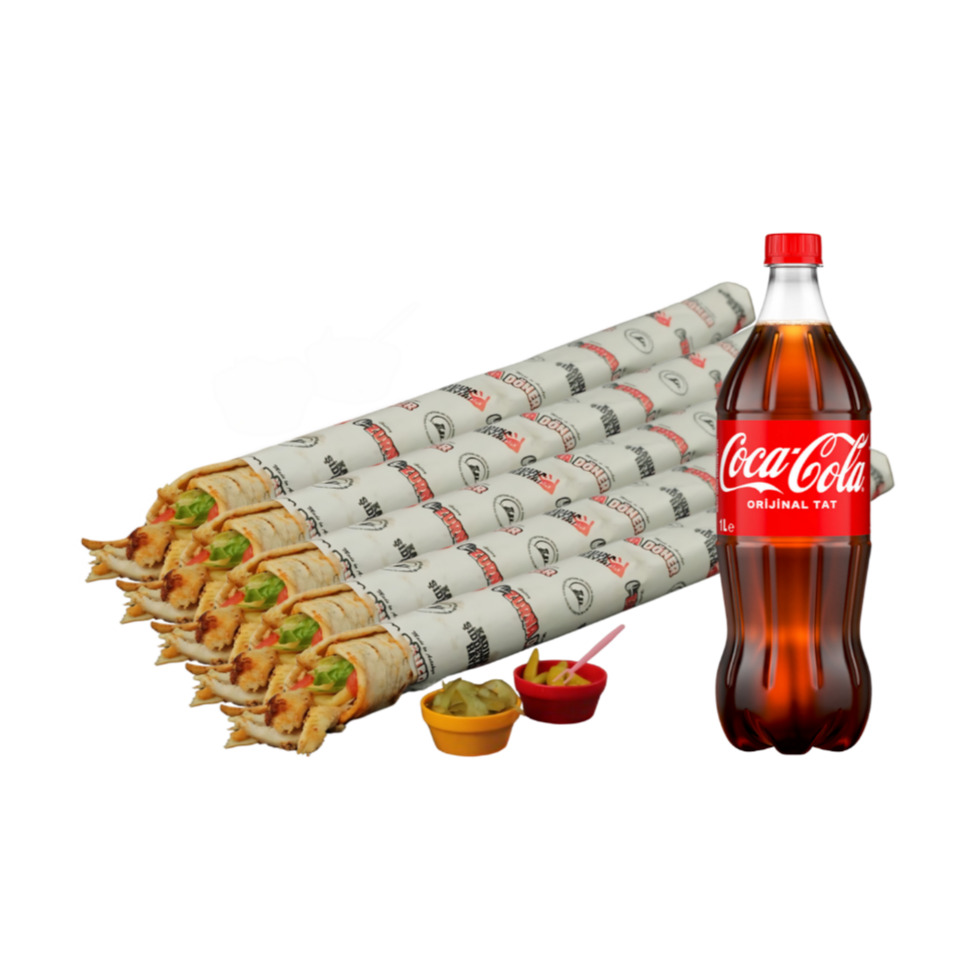5'li Full Zurna Döner Menü