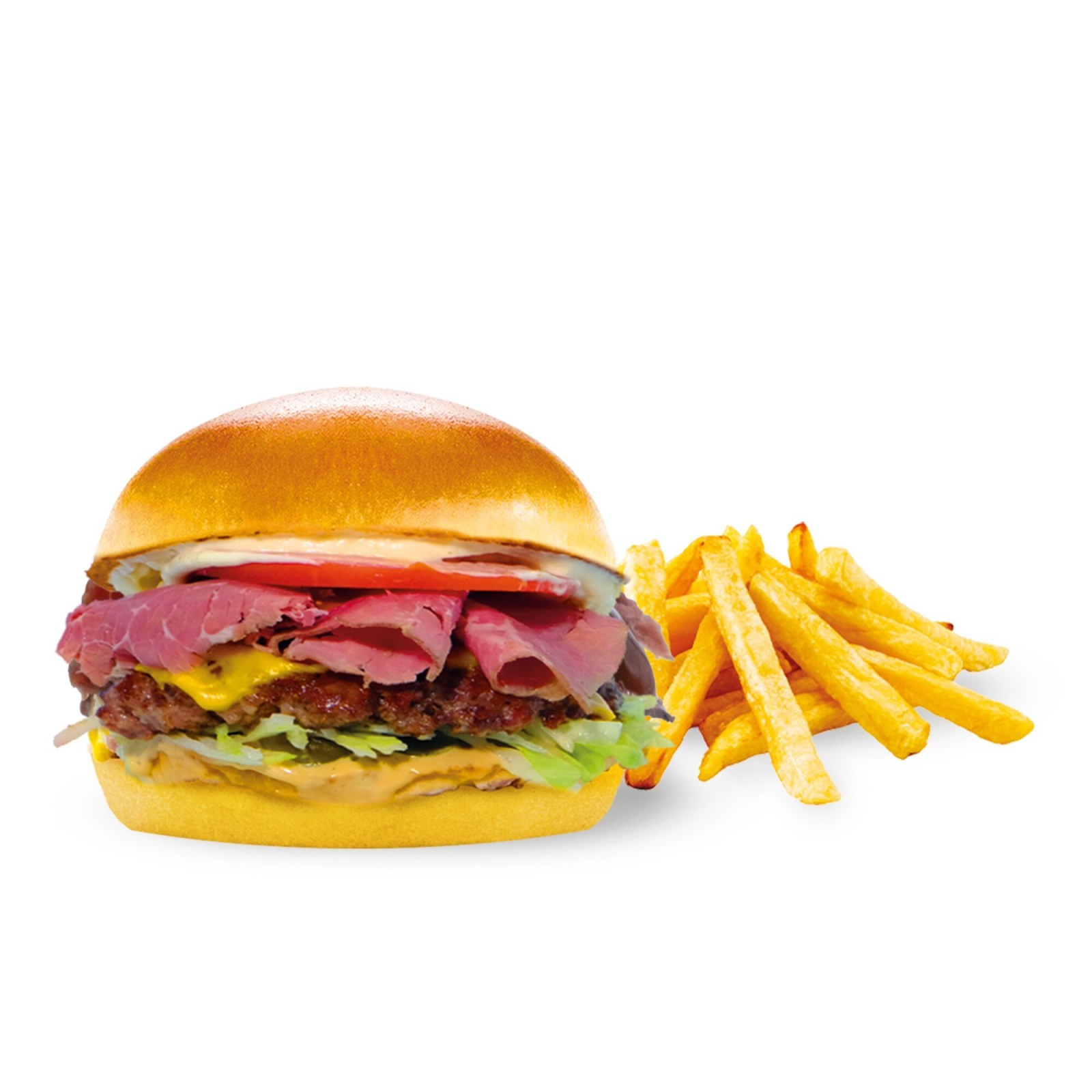 Smash Fume Teriyaki Burger Single