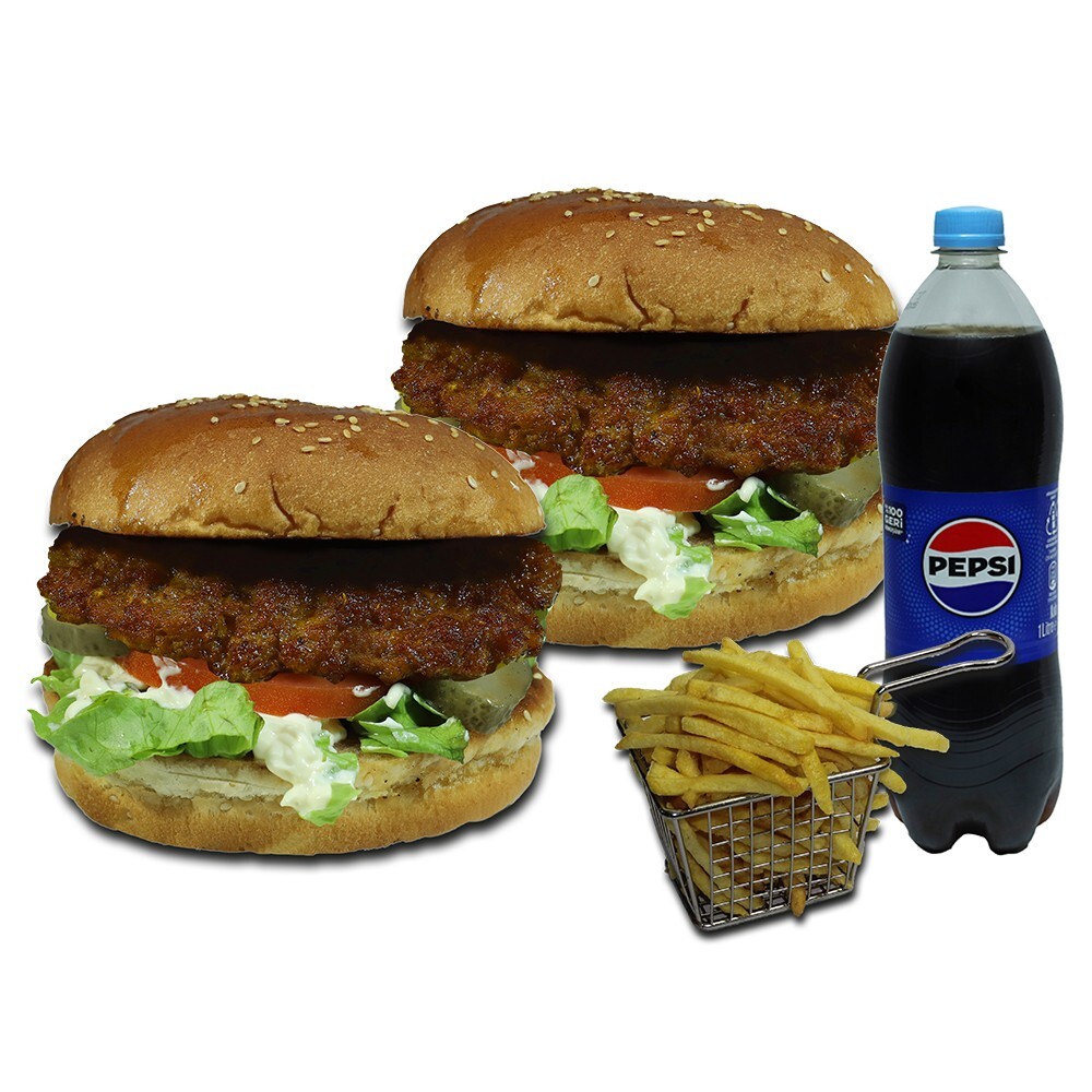 2'li Klasik Burger Menü