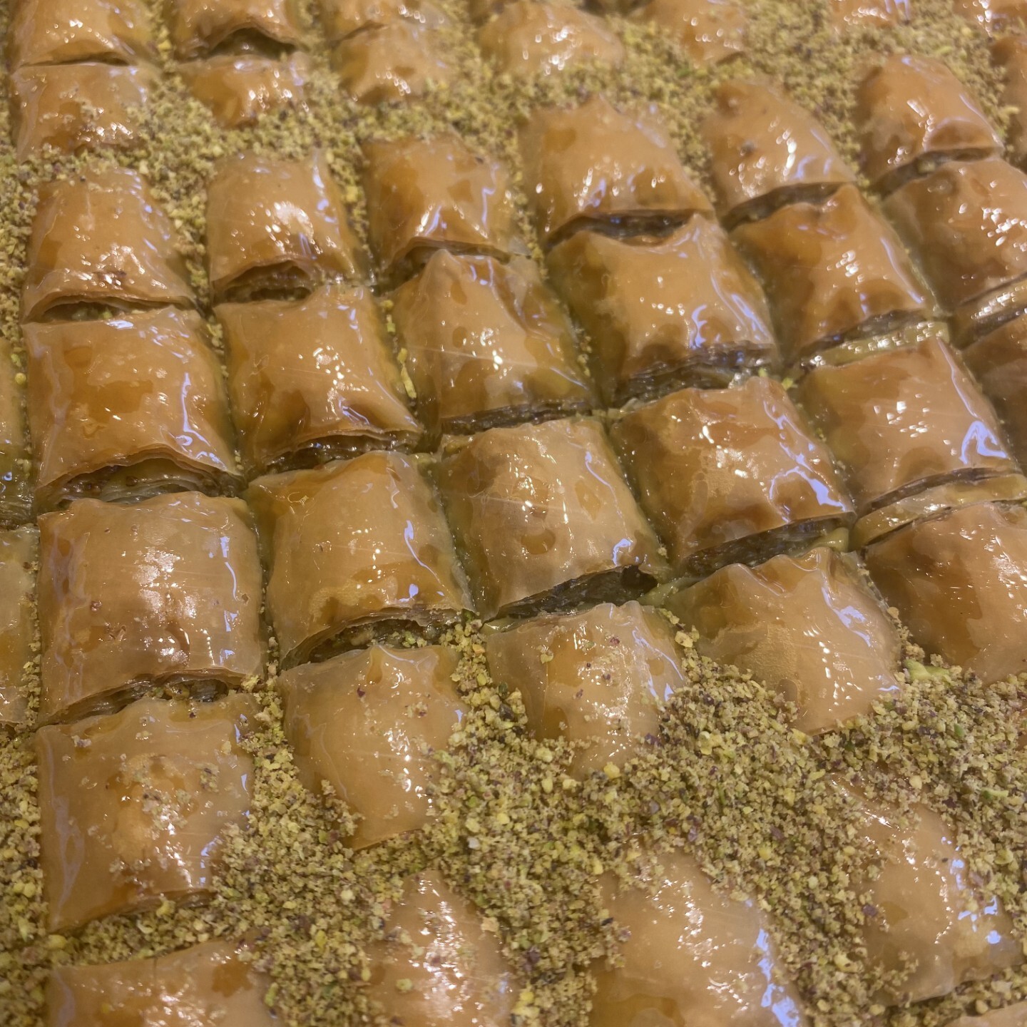 Mini Kesim Fıstıklı Baklava (500 g)