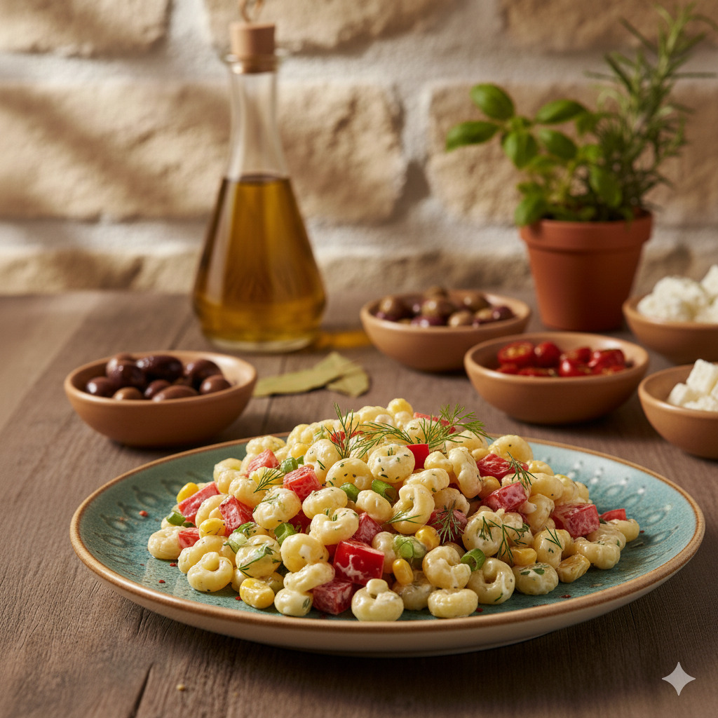 Makarna Salatası
