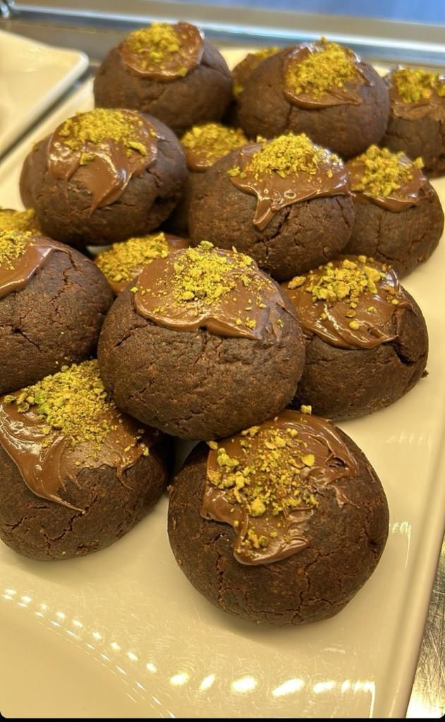 Çikolatalı Kabak Dolgulu Kurabiye