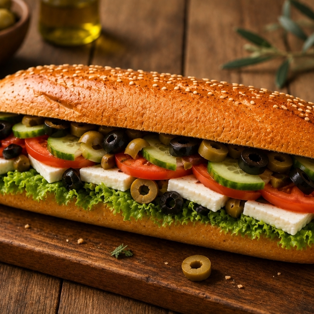 Zeytinli Sabah Sandviçi