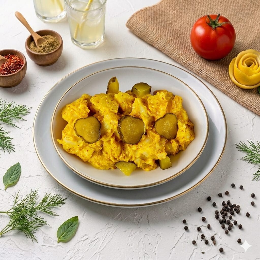 Hardallı Patates Salatası