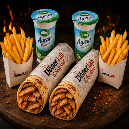 2'li Large Dürüm Menü (100Gr.)