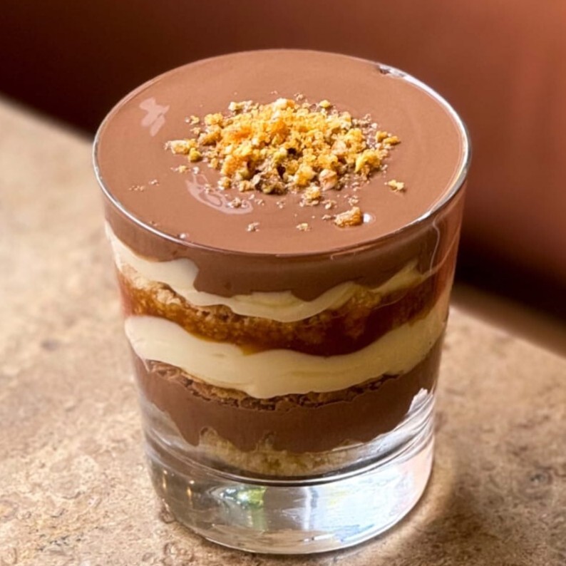 Crunchy Caramel Cup